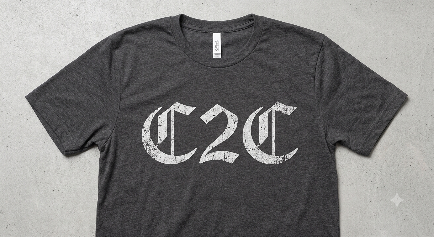 Christian Heavyweight Graphic Tee — Daily Routine | Called to Conquer